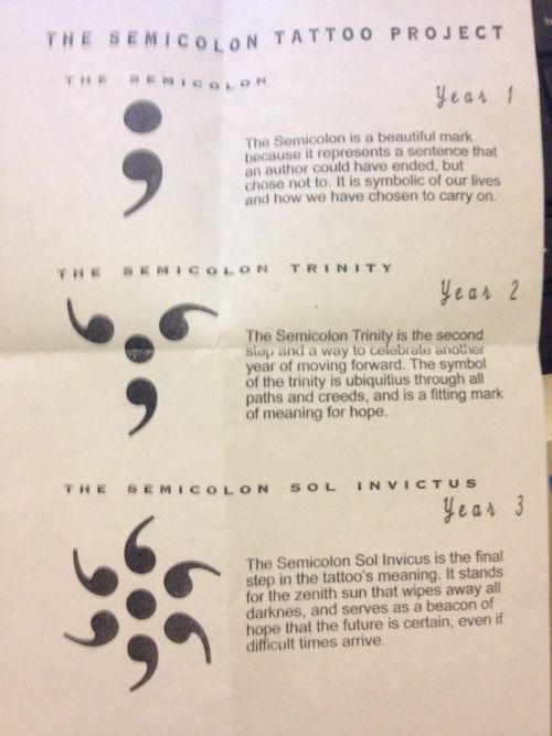 Semicolon Tattoo Meanings And Symbols Semicolon Tattoo Tribal Designs ...