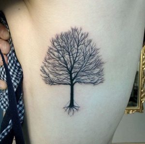 Oak Tree Tattoo