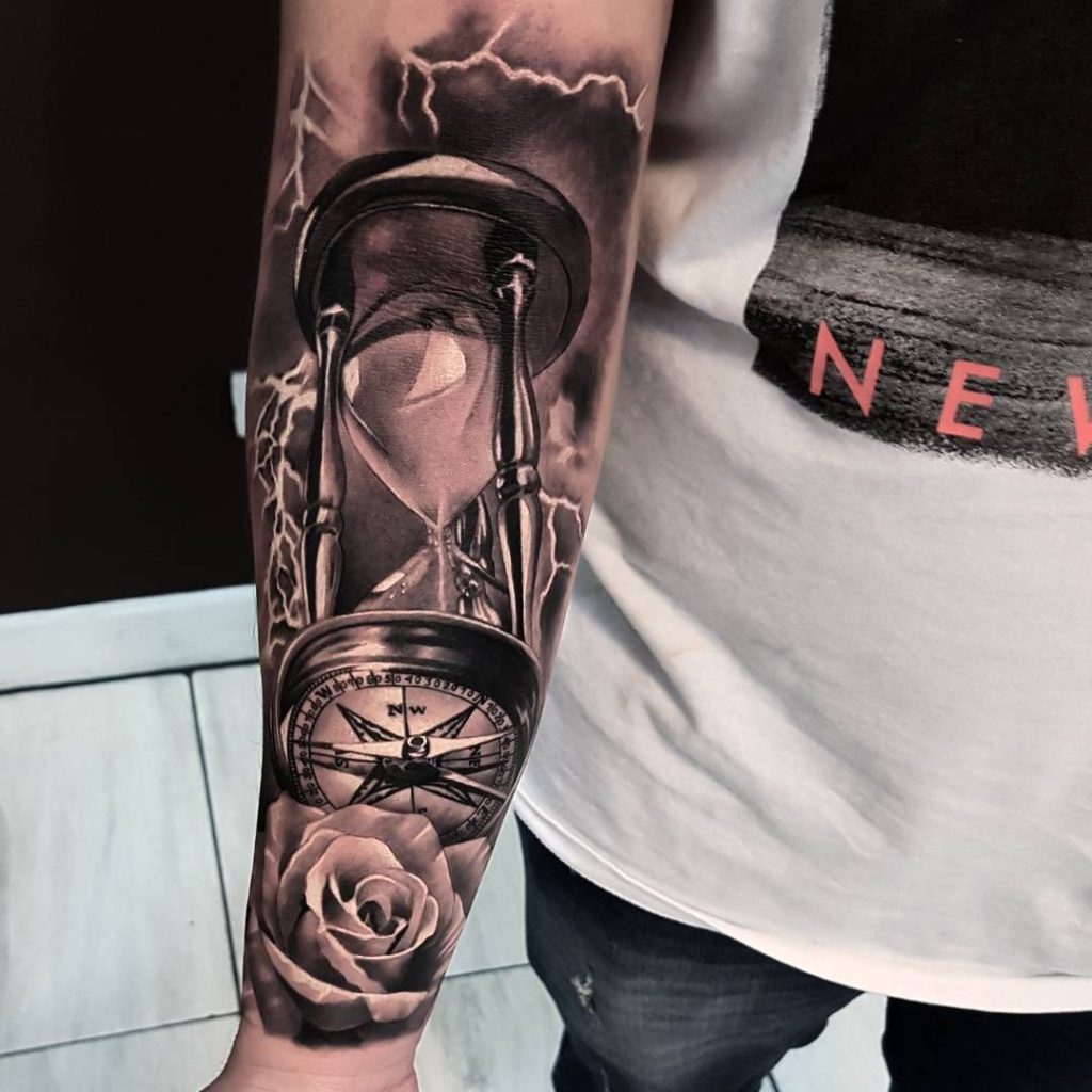 Hourglass Tattoo - TATTOOS