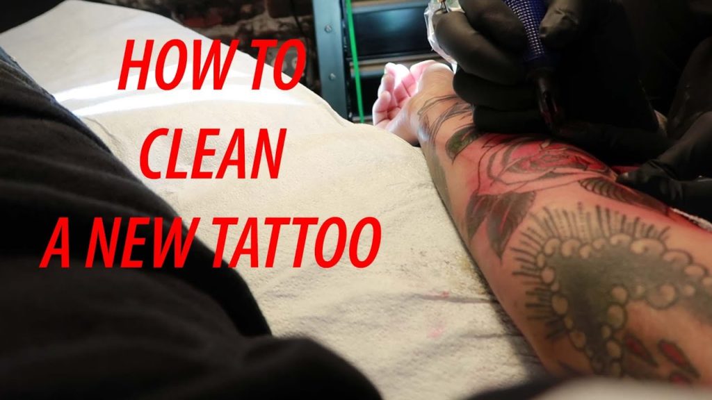 How To Clean A Tattoo