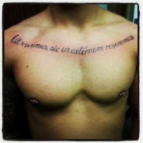What We Do In Life Echoes In Eternity Tattoo TATTOOS
