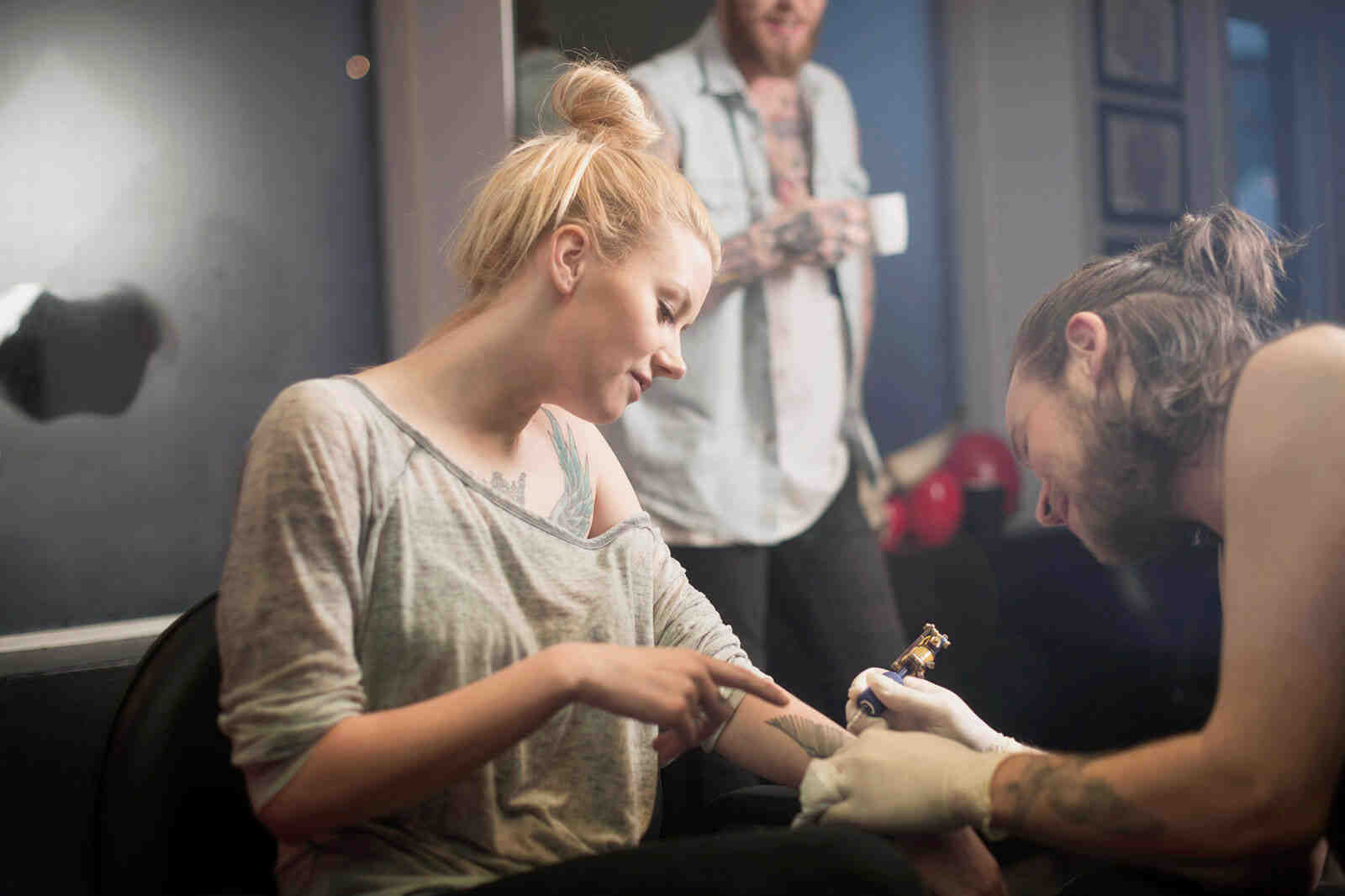 How can you make tattoos hurt less?