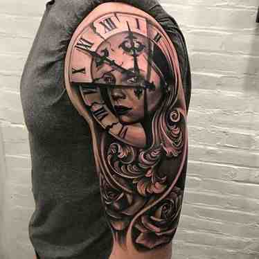 What arm is best for a sleeve tattoo?