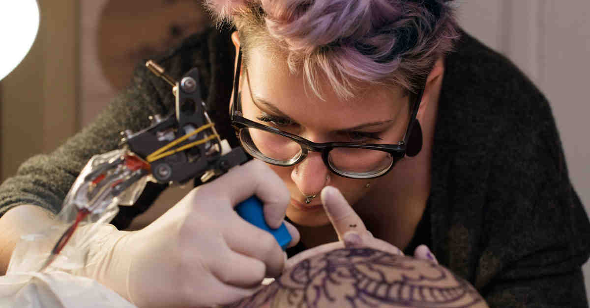 Where do tattoos fade the most?