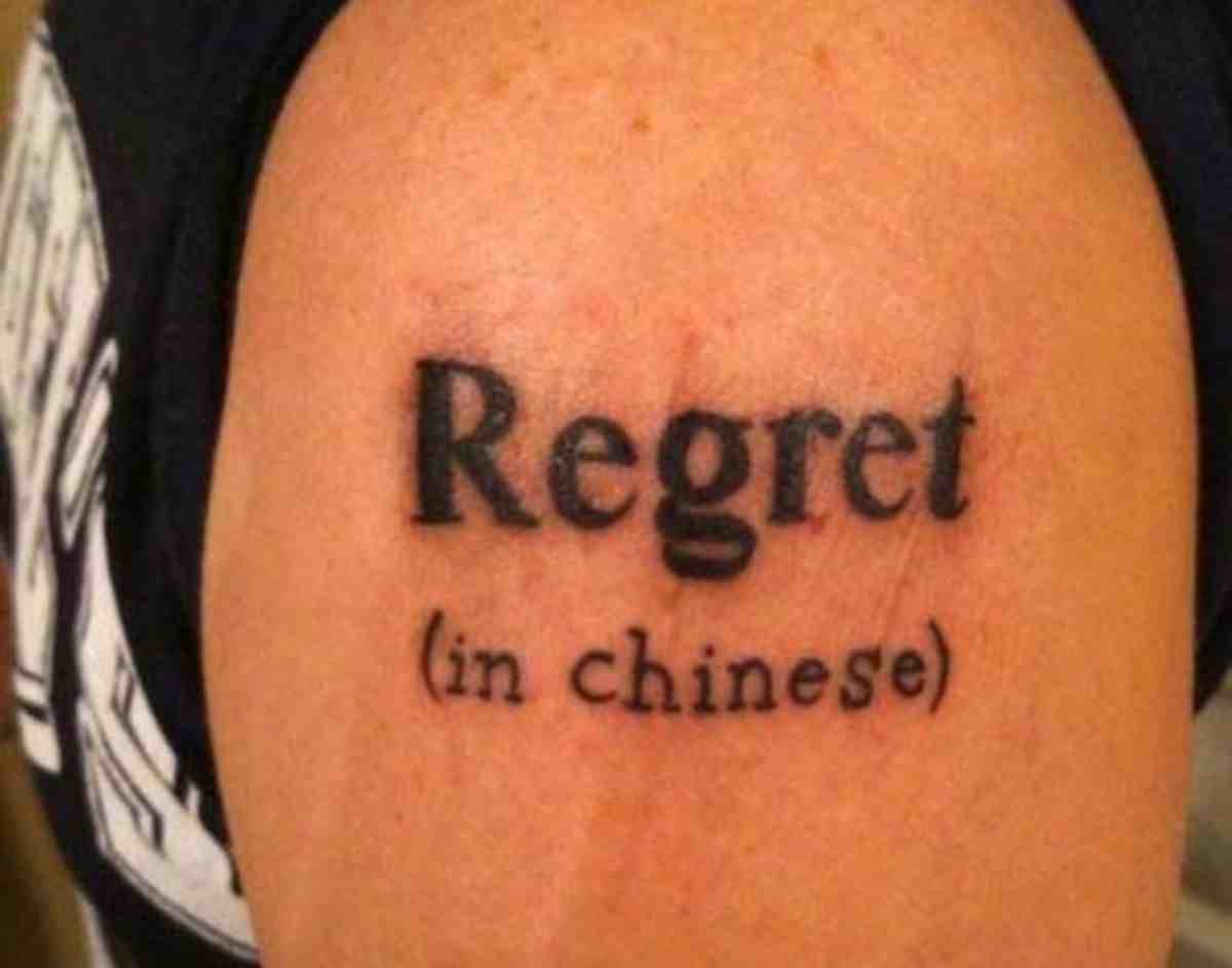Why am I regretting my tattoo?