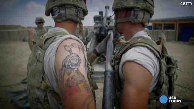 Why is tattoo not allowed in army?