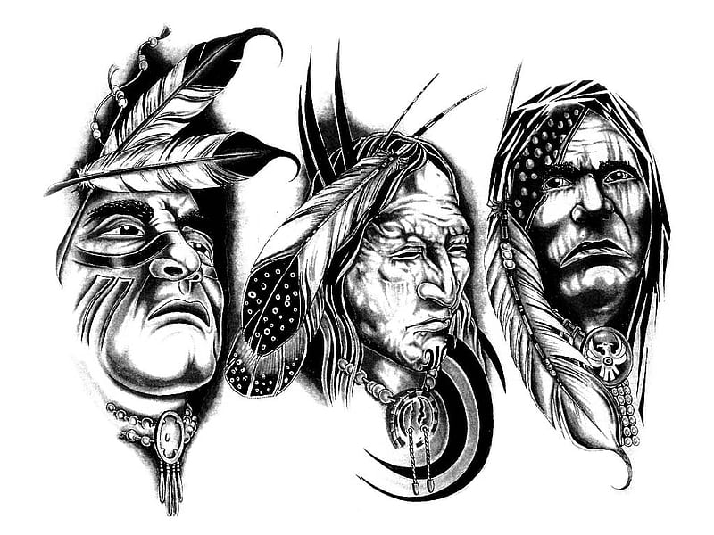 Behind Native American Tattoo Designs