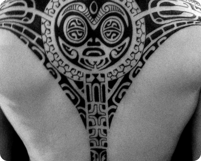 Behind Polynesian Tattoo Designs